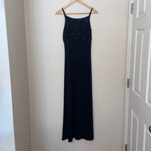 I.N. SF Long Black Dress Size: M
